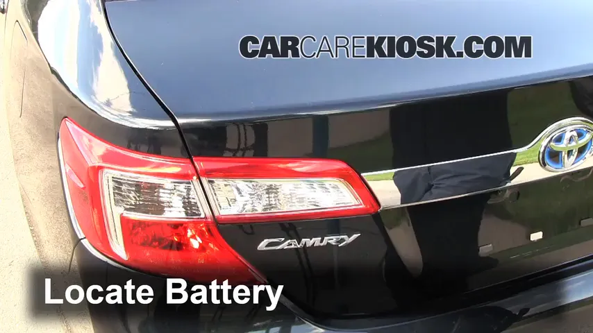 2012 Toyota Camry Hybrid XLE 2.5L 4 Cyl. Battery Jumpstart